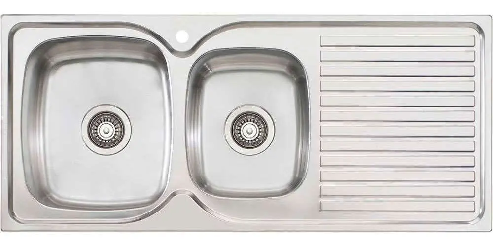 Oliveri Endeavour 1 & 3/4 Bowl Inset Sink With Drainer EE11