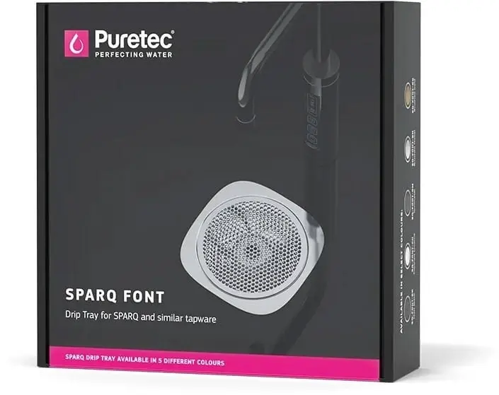 Puretec SPARQ Stand Alone Font Drip Tray Brushed Nickel SQ-FONT-BN