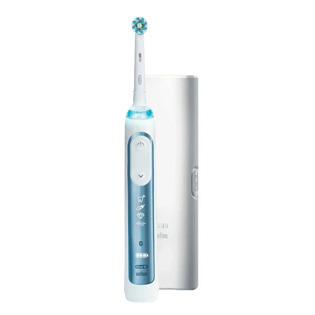 Oral-B Smart 7 7000 Electric Toothbrush with Travel Case - Blue