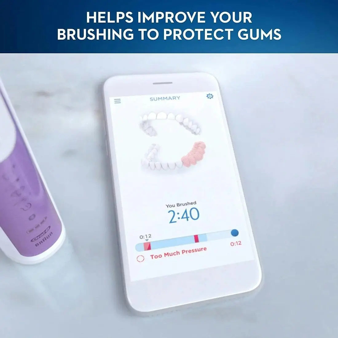 Oral-B Genius 9000 Electric Toothbrush - Orchid Purple