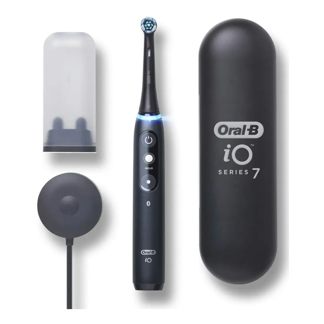 Oral-B iO 7 Series Rechargeable Toothbrush with Travel Case - Black