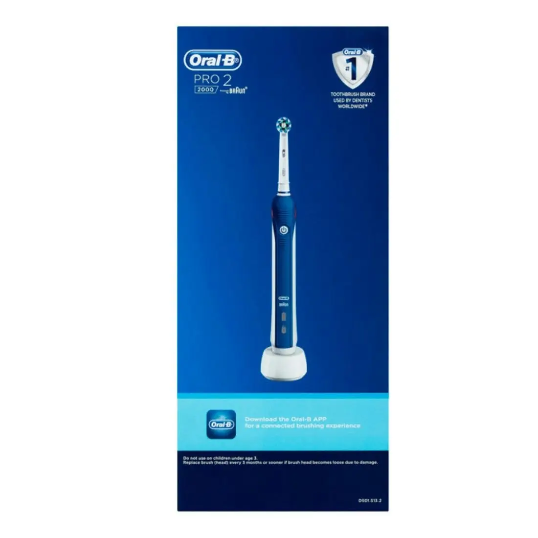 Oral-B Pro 2 2000 Electric Toothbrush - Dark Blue