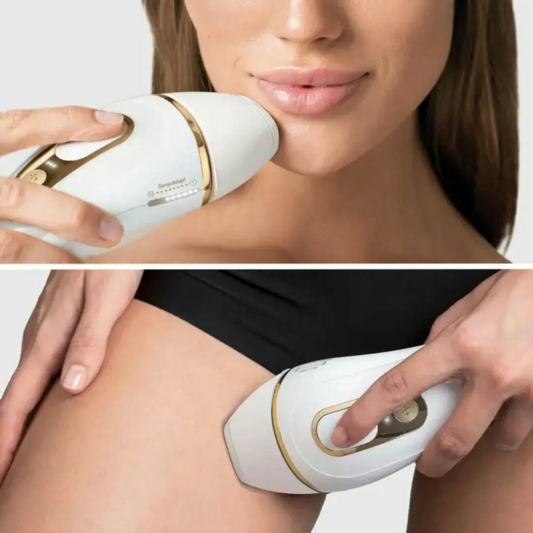 Braun Silk Expert Pro 5 IPL Long Term Permanent Hair Removal Device with 2 Precision Heads