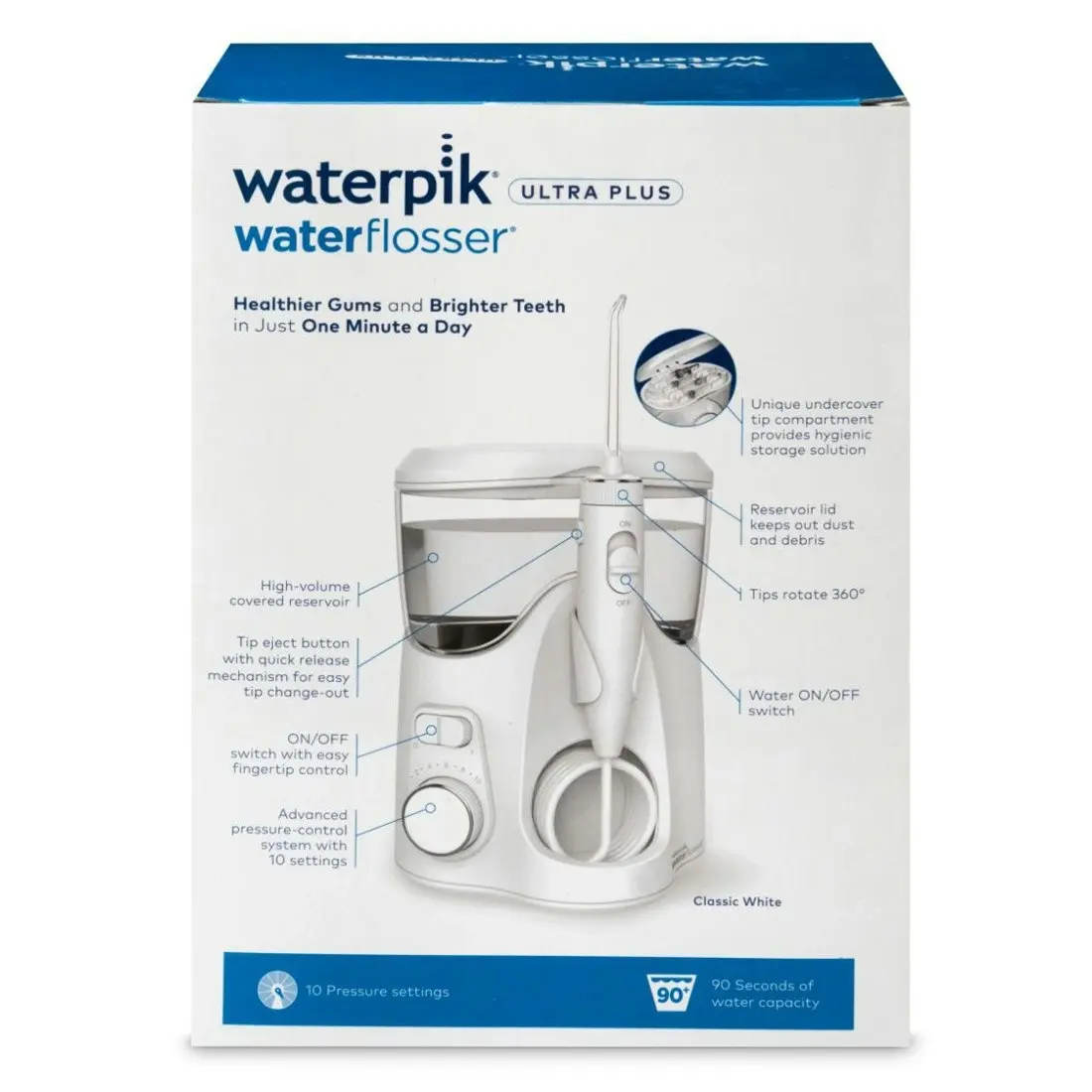 Waterpik Waterflosser Ultra Plus - White