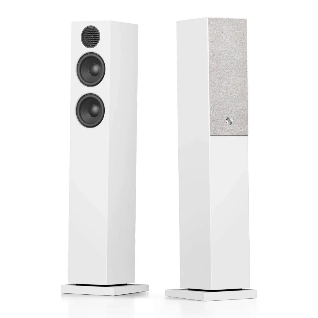 Audio Pro A36 WiFi Wireless Multiroom Floor Standing Tower Speakers - White