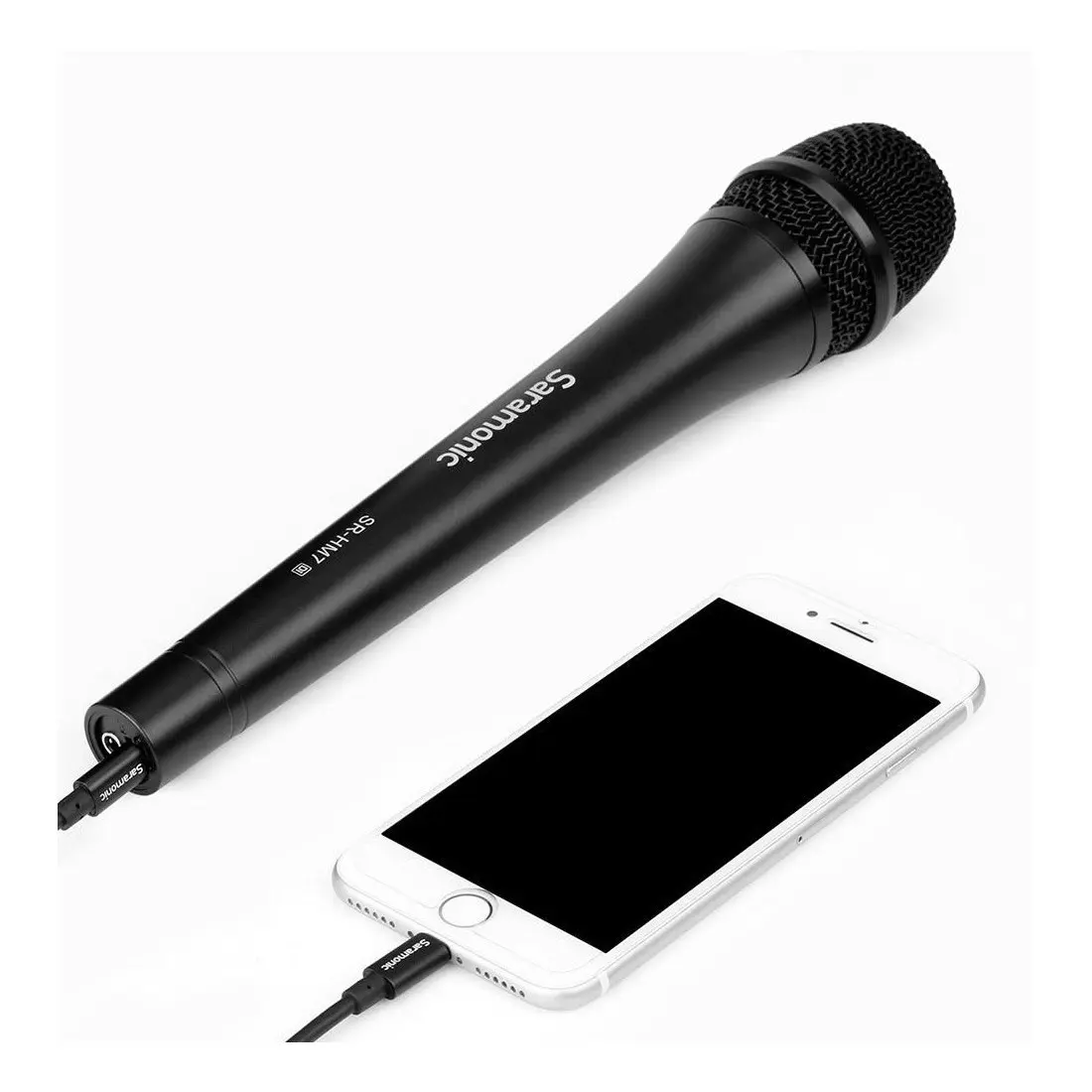 Saramonic SR-HM7 DI Handheld Dynamic USB Microphone for iOS Devices - Black