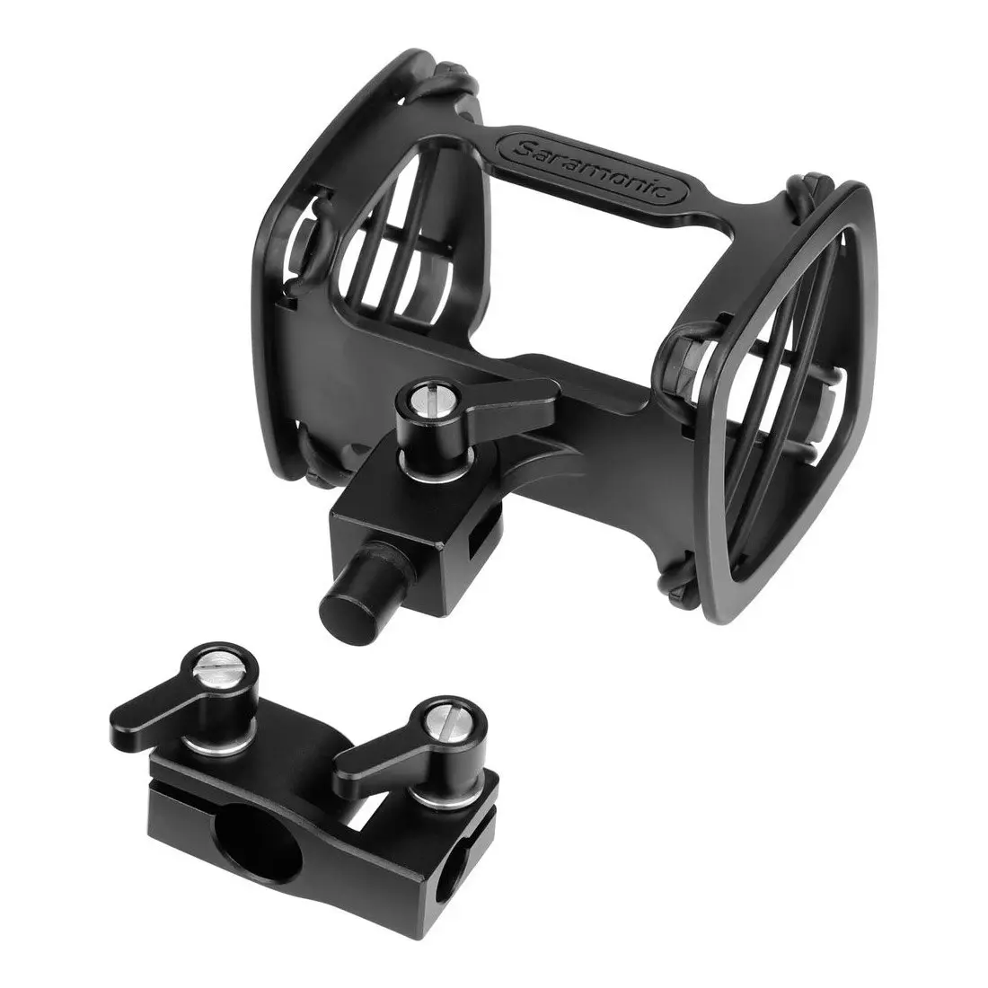 Saramonic SR-SMC11 Professional Universal Shockmount for Shotgun Microphones on Camera Rigs/Cages