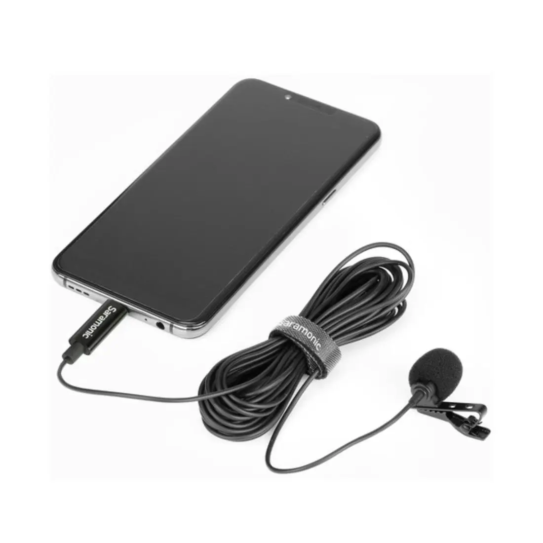 Saramonic LavMicro U3B Omnidirectional Lavalier Microphone wi USB-C Connector for Android Devices