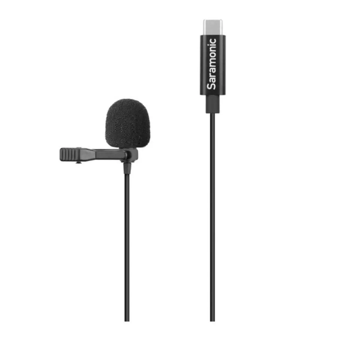 Saramonic LavMicro U3B Omnidirectional Lavalier Microphone wi USB-C Connector for Android Devices