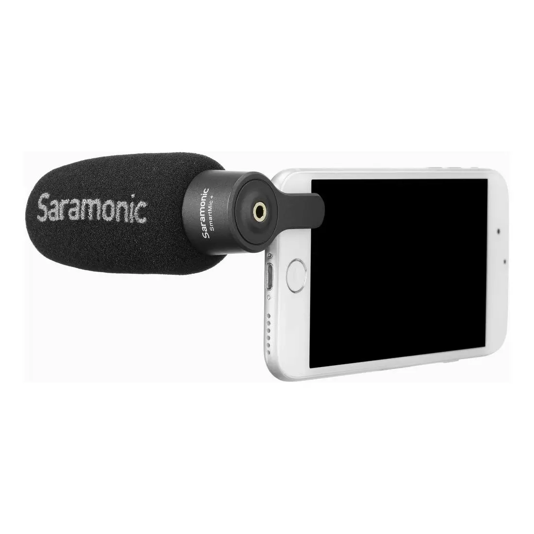 Saramonic SmartMic+ Compact Directional Microphone with 3.5mm TRRS Plug for Mobile Devices