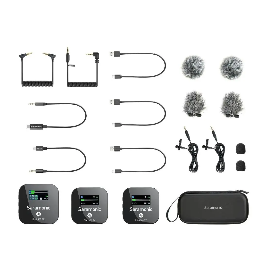 Saramonic Blink900 B2 Digital Camera-Mount Wireless Omni Lavalier Microphone System