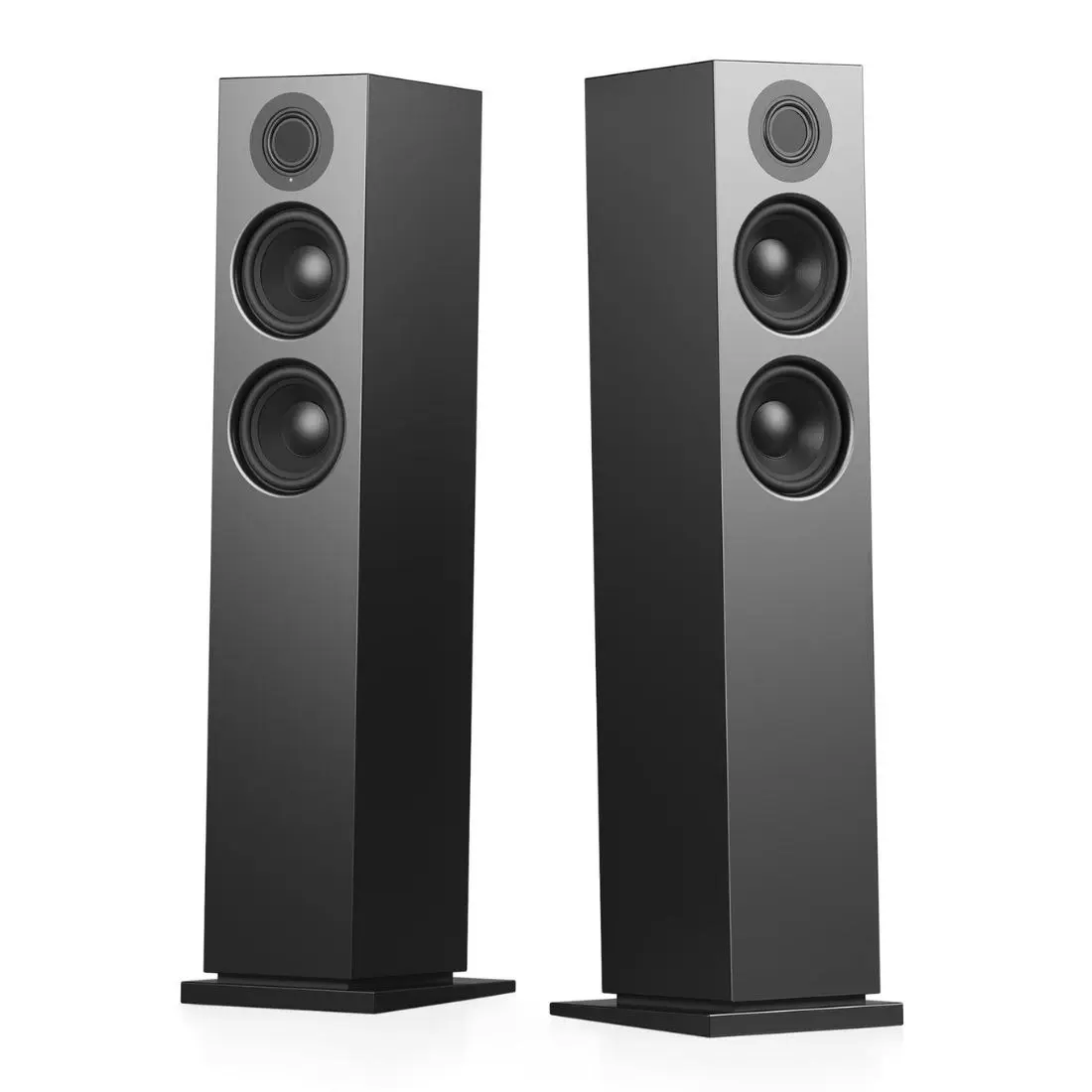 Audio Pro A48 WiFi Wireless Multiroom Floorstanding Speakers - Black