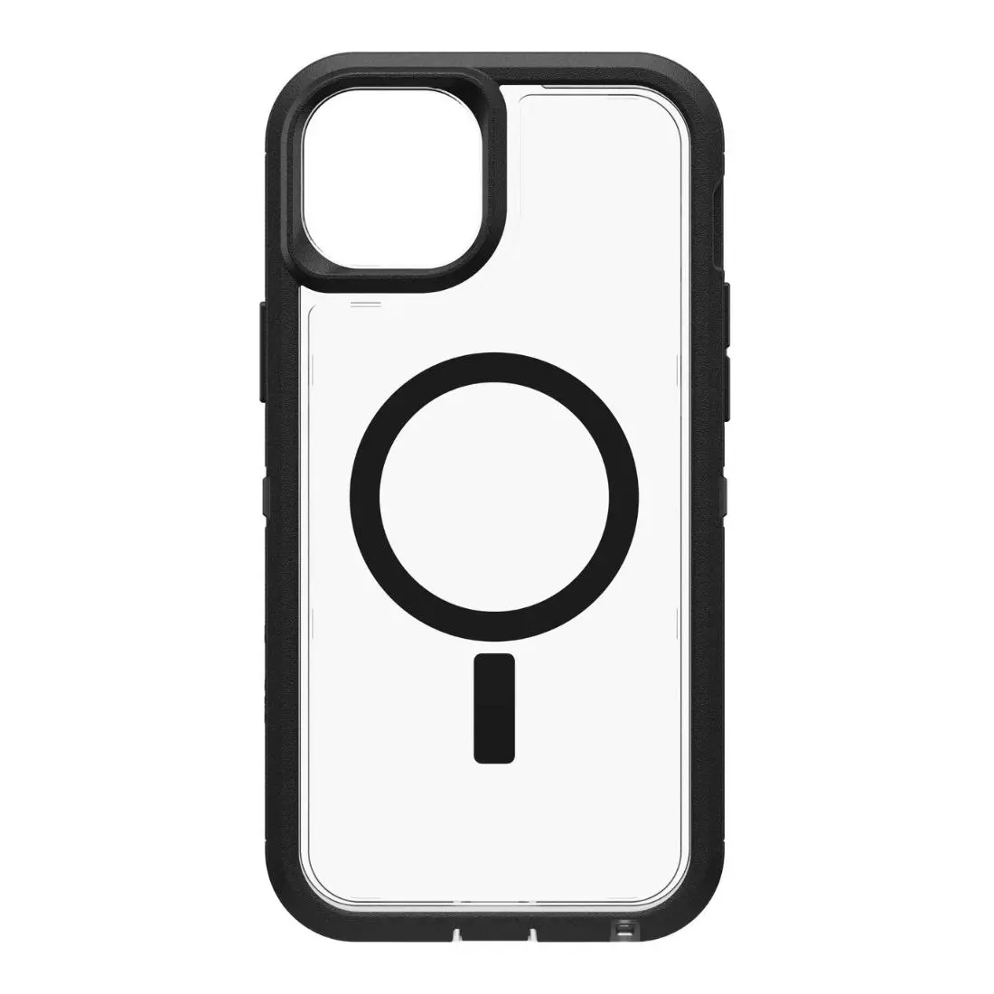 Otterbox Defender XT Clear MagSafe Case for iPhone 15 Plus 77-93290 - Black/Clear