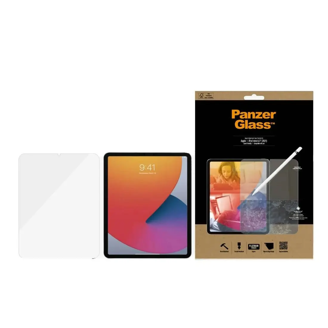 PanzerGlass Screen Protector for iPad mini 8.3 (2021)