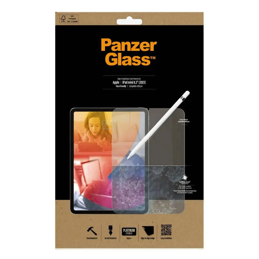 PanzerGlass Screen Protector for iPad mini 8.3 (2021)