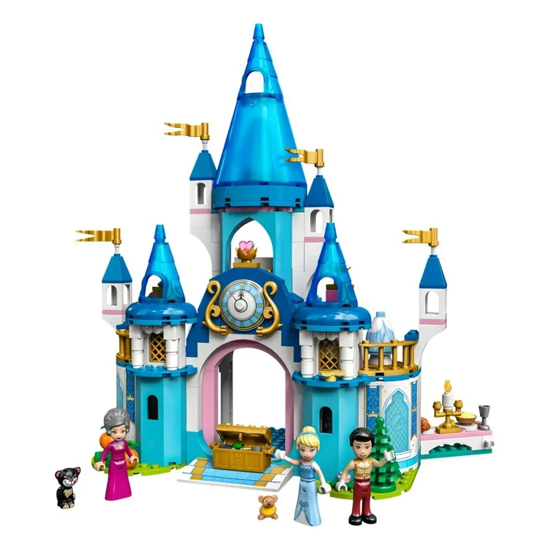 LEGO Disney Cinderella and Prince Charming's Castle (43206)