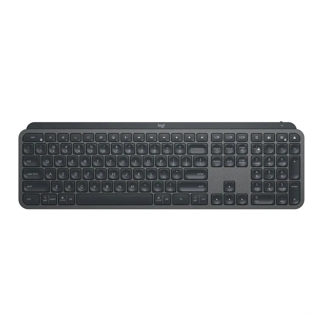 Logitech MX Keys S Bluetooth Keyboard and Mouse Combo - Graphite