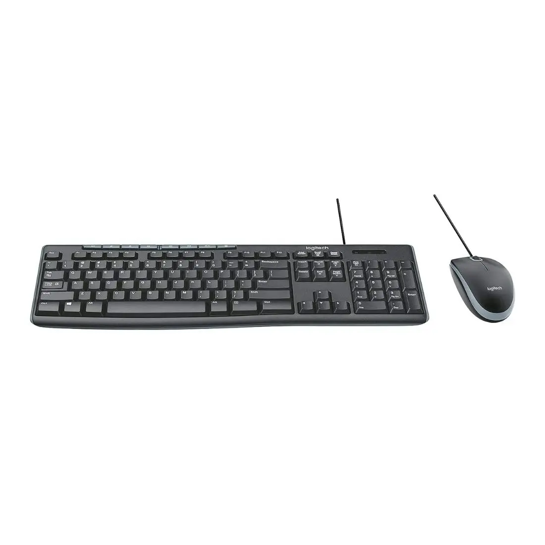 Logitech MK200 Media Wired Keyboard And Mouse Combo