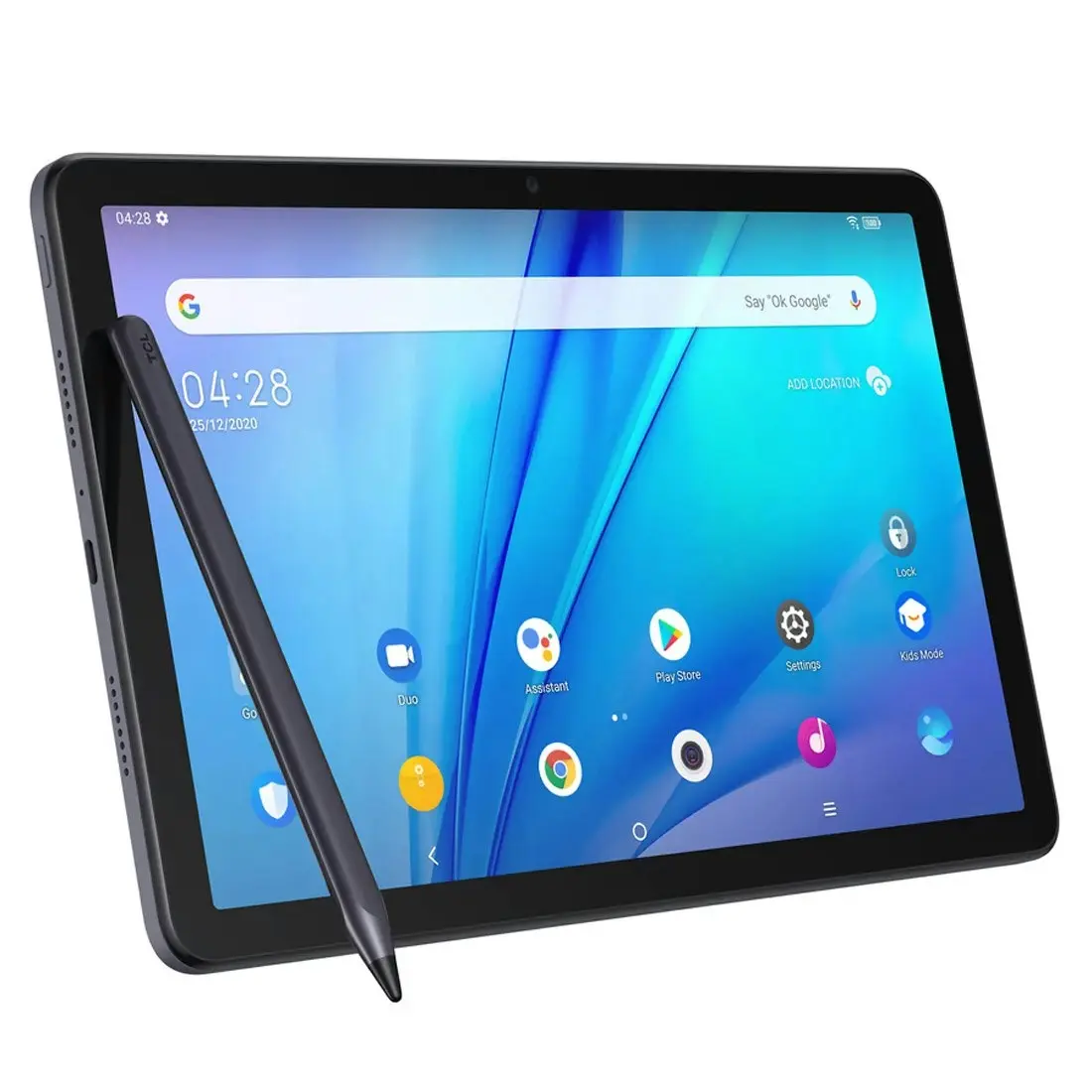 TCL TAB 10s Tablet  (64GB/4GB, 10.1'', Wi-Fi, w Pen and Case) - Grey