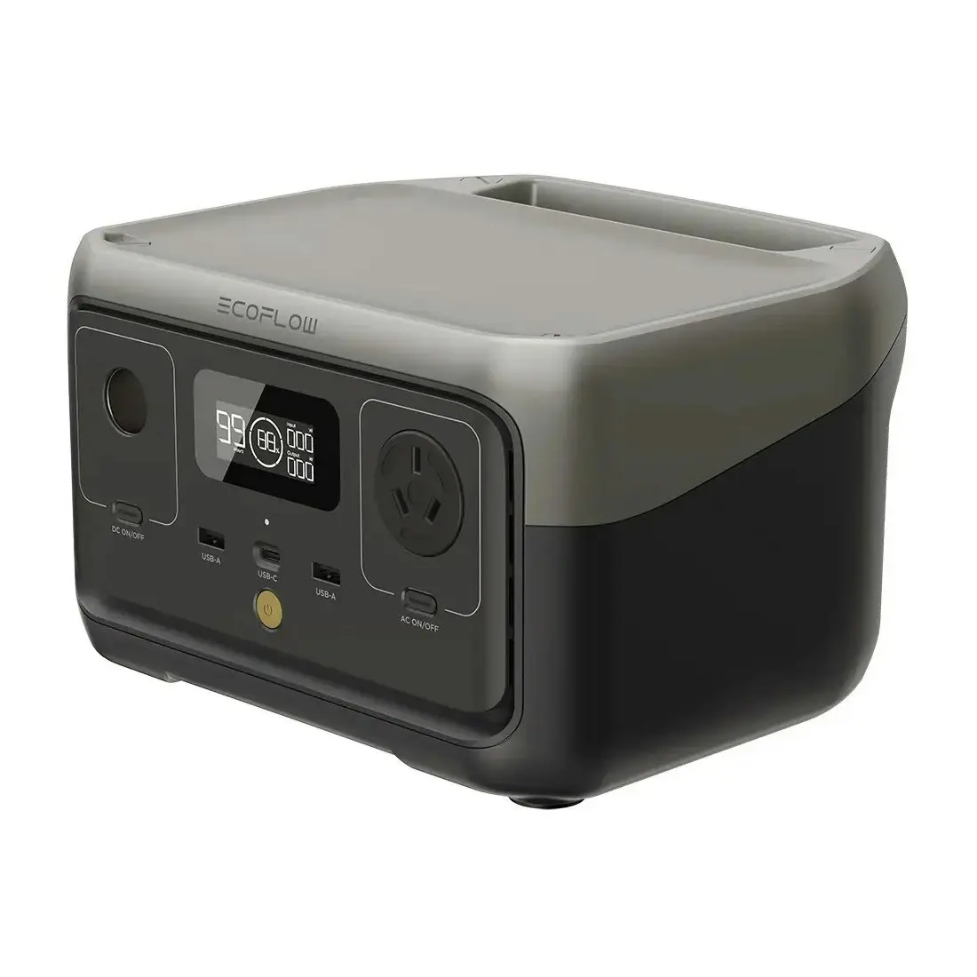 Ecoflow River 2 Portable Power Station (300W AC output, 256Wh Capacity)