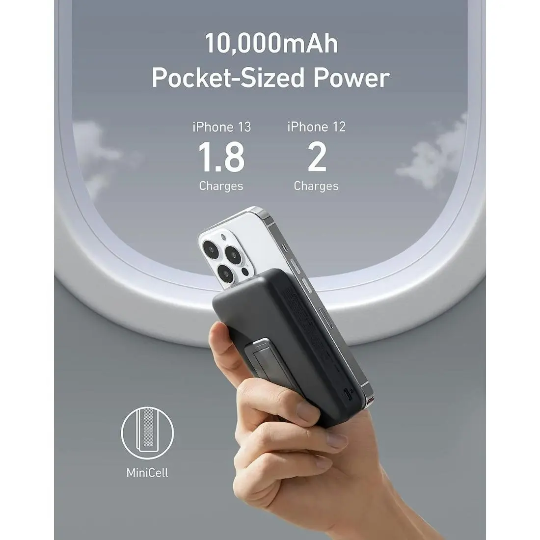 Anker 633 Magnetic Battery (MagGo) - Black