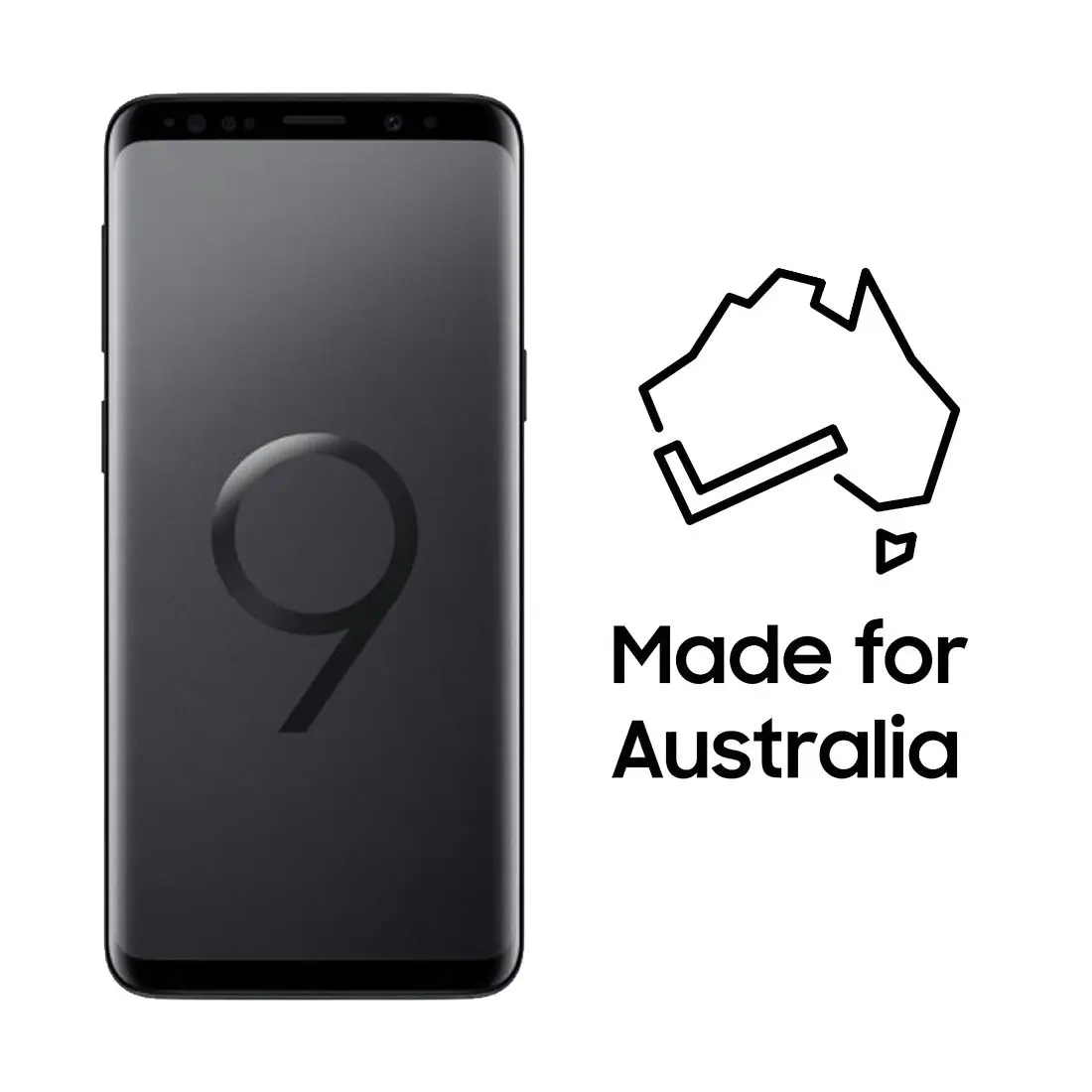 Samsung Galaxy S9 G960F (256GB/4GB, 5.8" ,Refurbished ) Black - As New