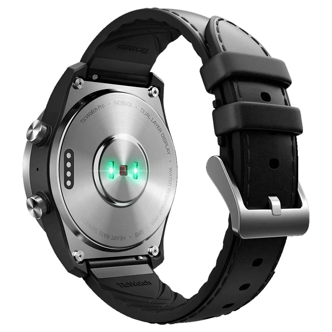 TicWatch Pro (G Pay, Wear OS by Google) - Silver