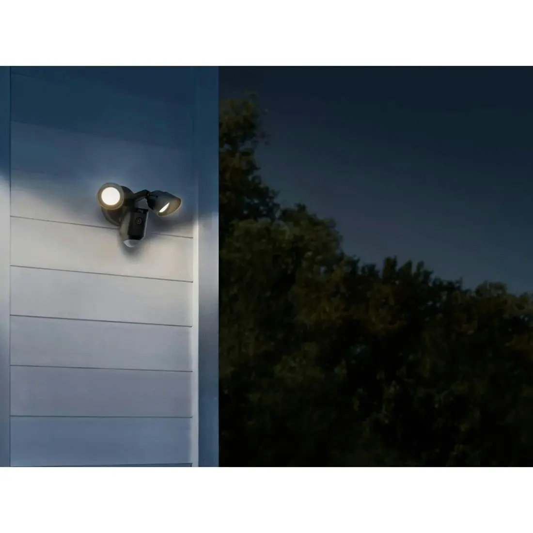 Ring Floodlight Cam Wired Plus - Black