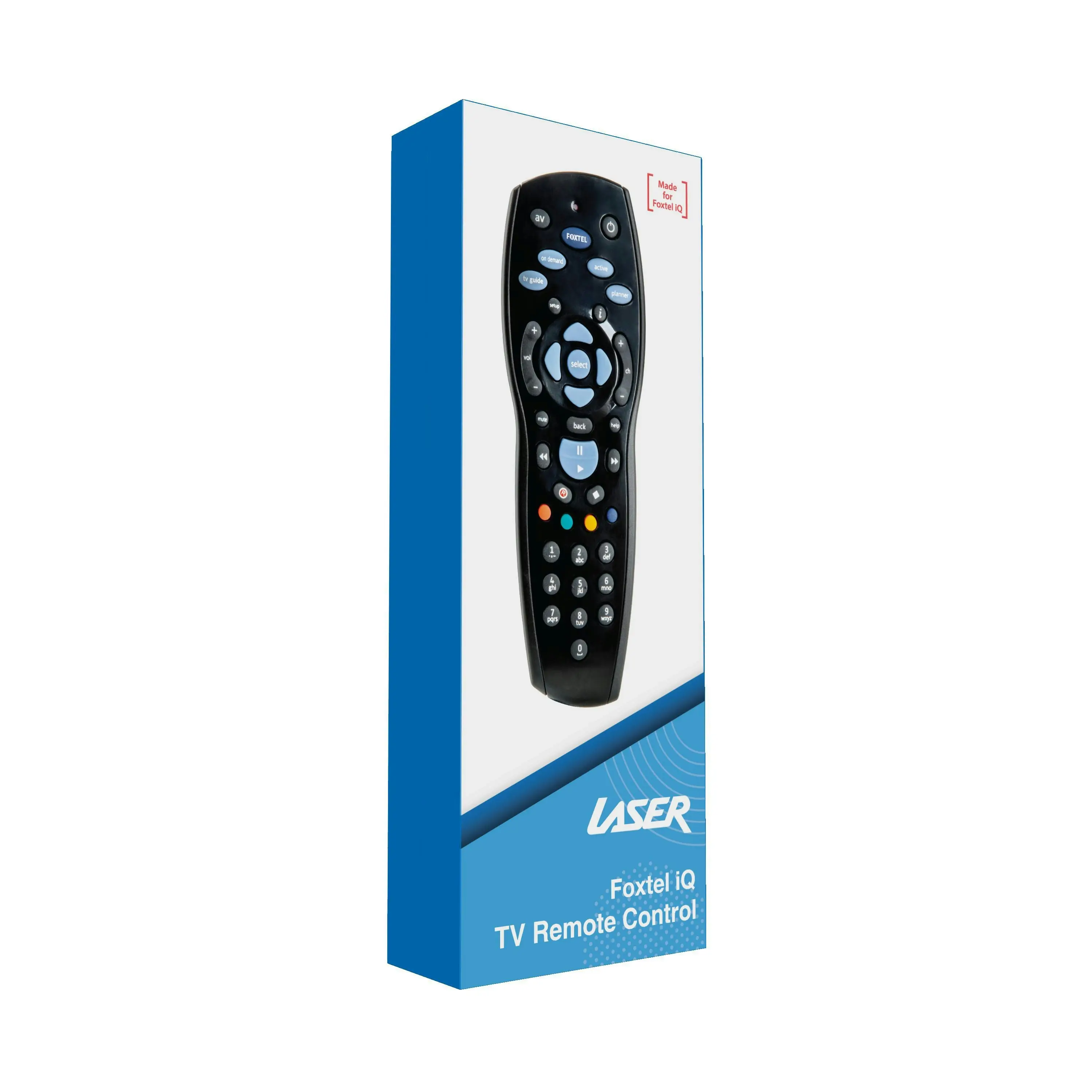 Laser Replacement Remote for Foxtel iQ: Fully Compatible & Code-Free