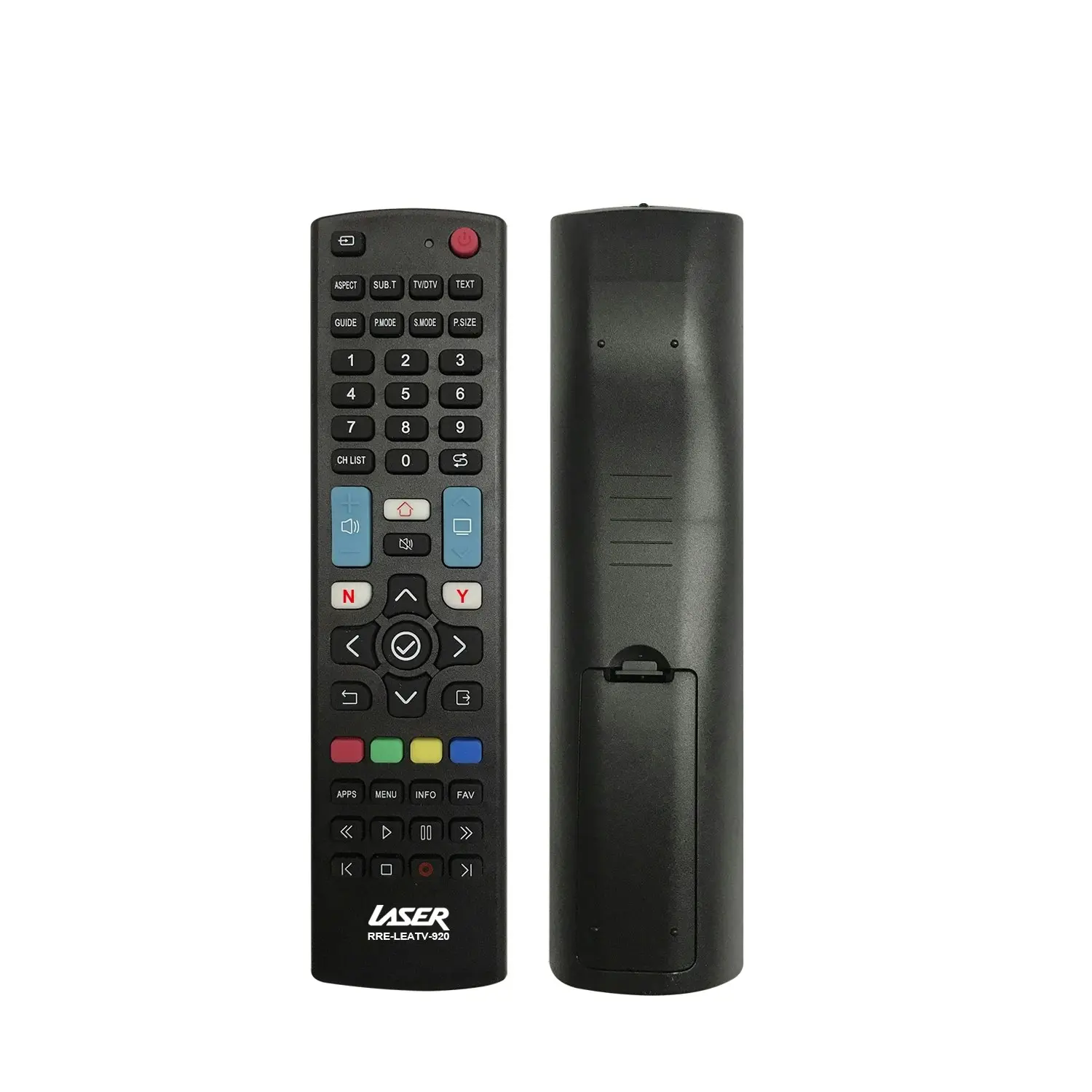 Laser Universal TV Remote Pre-Coded & Learning Mode for All Brands