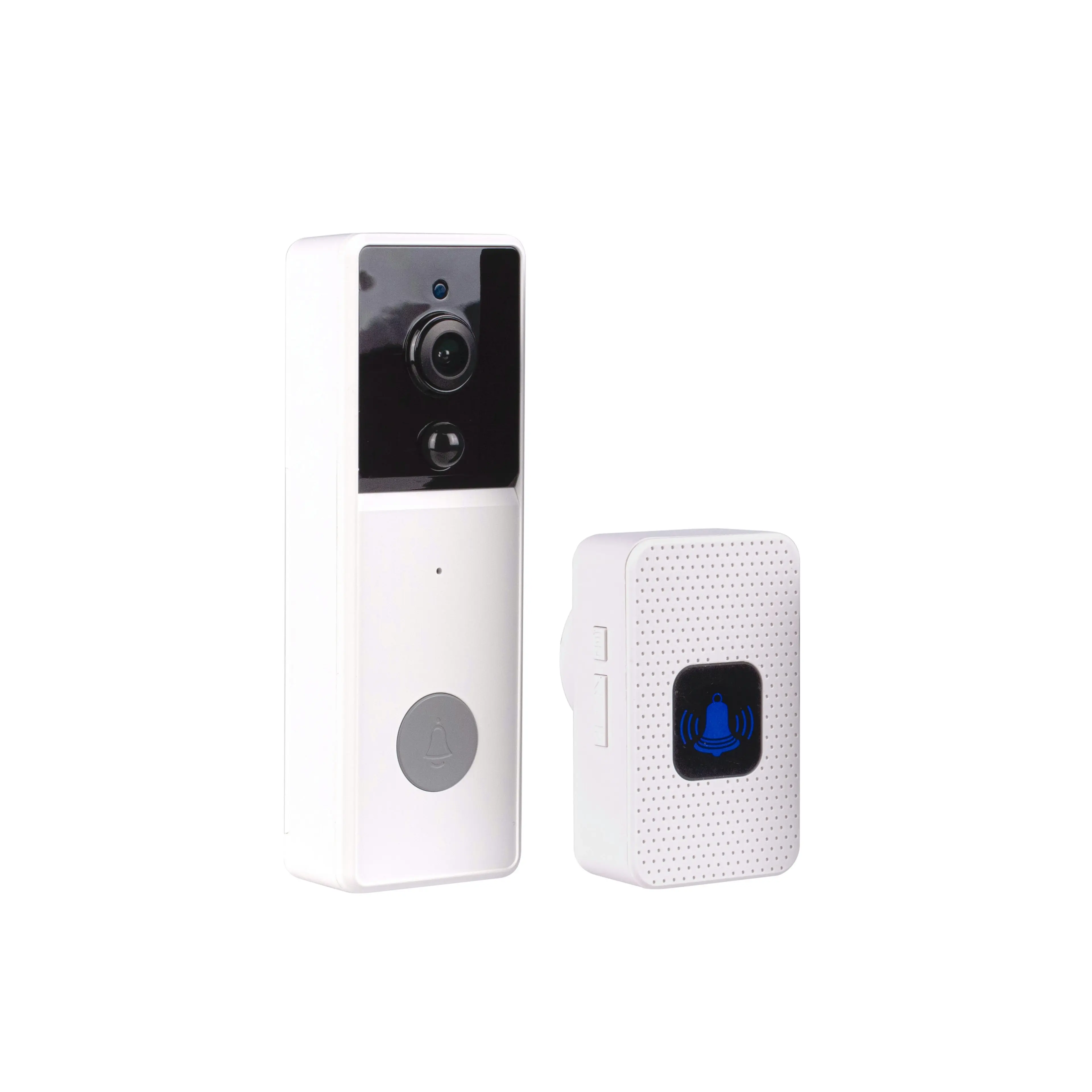 Laser Smart HD Doorbell: 1080p, Night Vision, Two-Way Audio, Wi-Fi Enabled