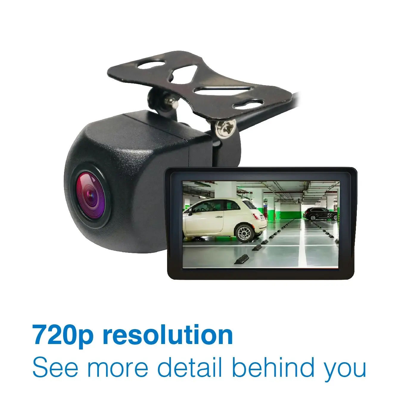 Laser Universal 720p Reversing Camera with Night Vision & IP67