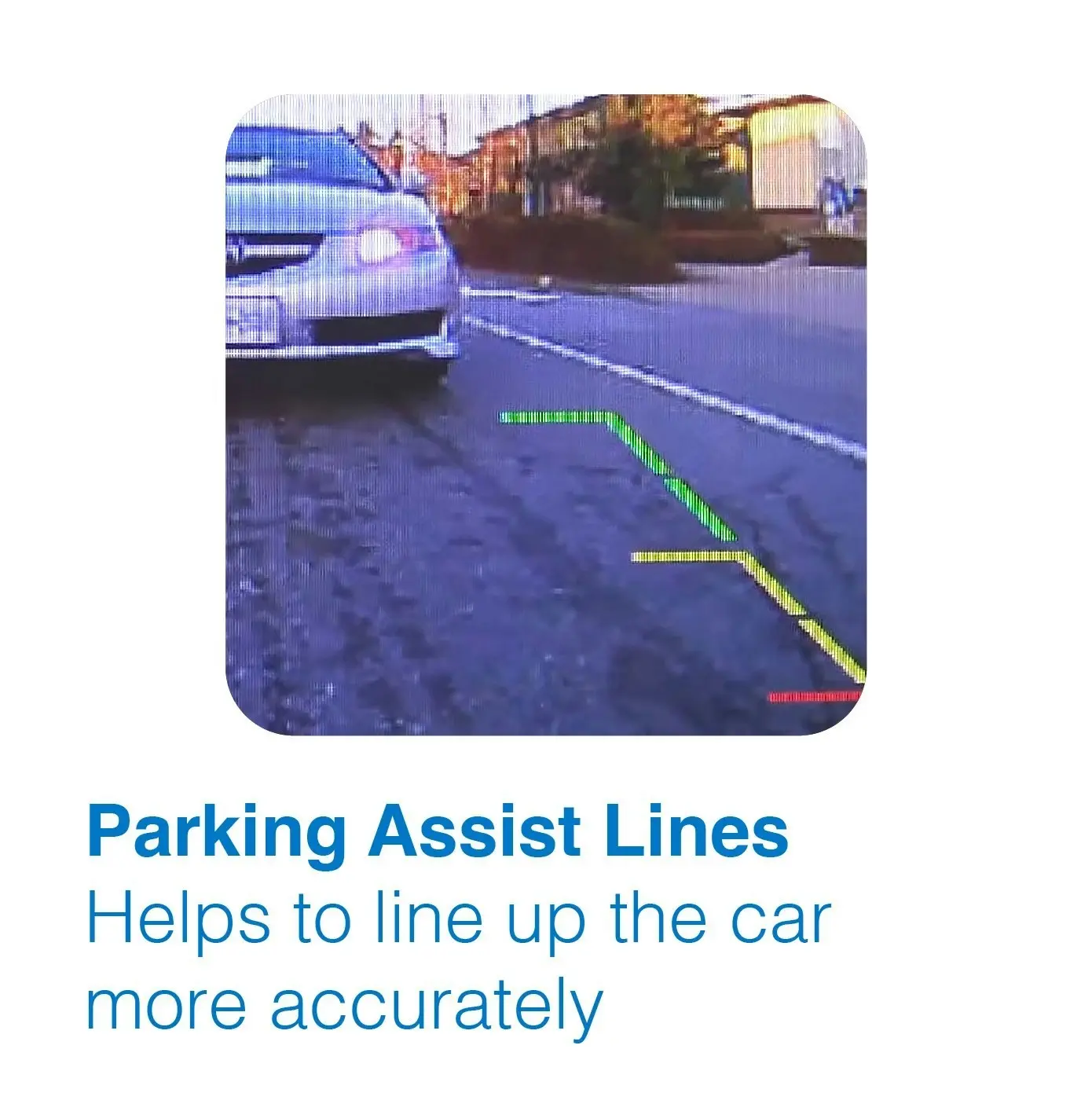 Laser Universal 720p Reversing Camera with Night Vision & IP67