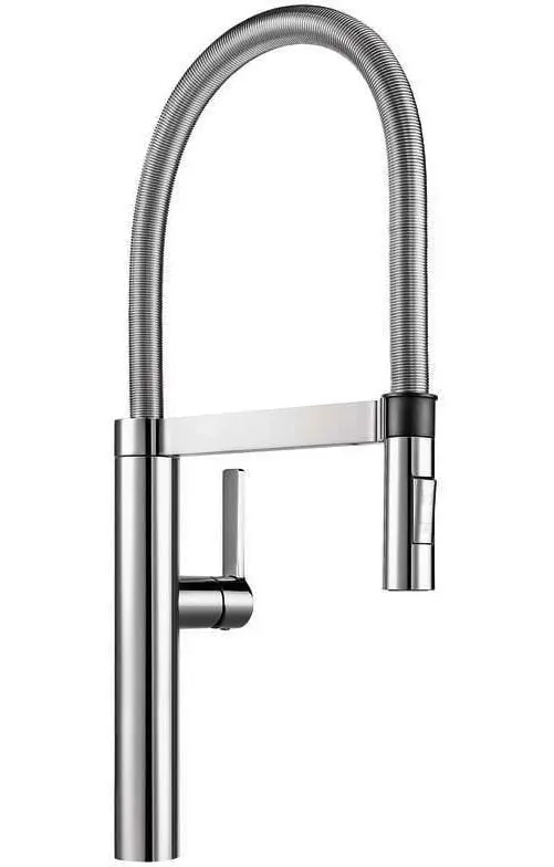 Blanco Chrome 360o Spout Pull Out Flexi Arm Spray Mixer Tap BLANCOCULINA 519366