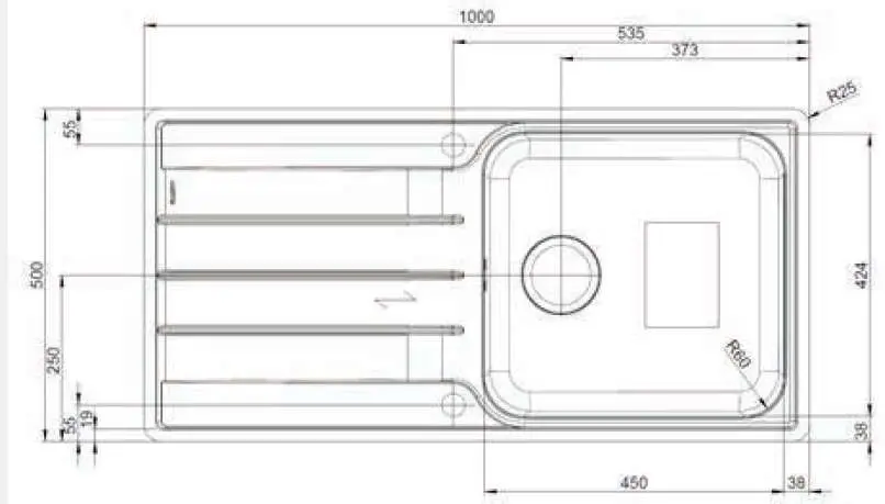 Blanco Single Right Hand Bowl Inset Sink With Drainer LEMISXL6SRIFK5 526994