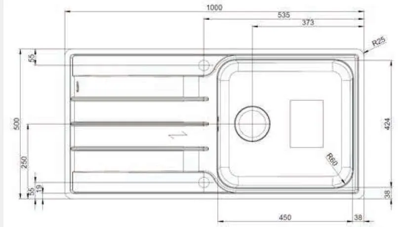 Blanco Single Right Hand Bowl Inset Sink With Drainer LEMISXL6SRIFK5 526994