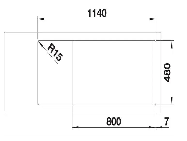 Blanco Double Right Hand Inset/Flushmount Sink With Drainer LEMIS8SRIFK5 526992