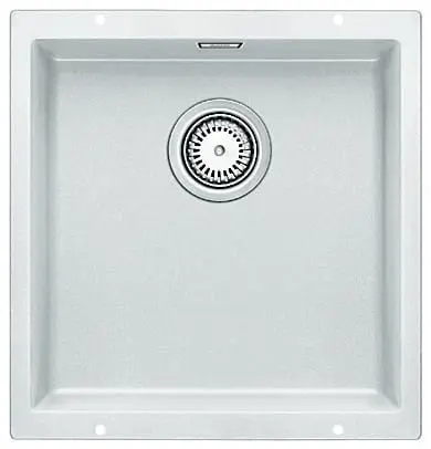 Blanco White Single Bowl Undermount Granite Sink SUBLINE400UWK5 526851