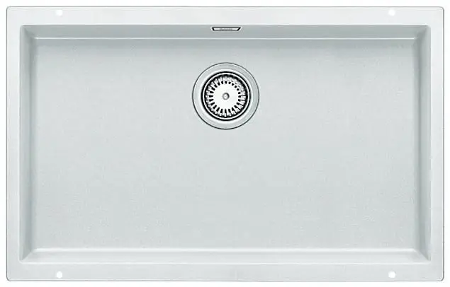 Blanco White Single Bowl Undermount Granite Sink SUBLINE700UWK5 526870