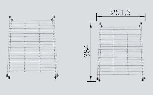 Blanco Stainless Steel Floating Grid FLOATGSS 234795