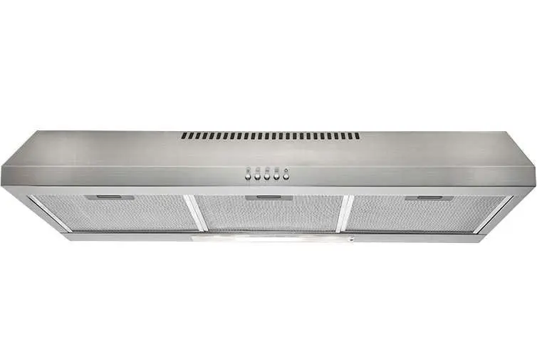 Euromaid 90cm Stainless Steel Fixed Rangehood R90FS