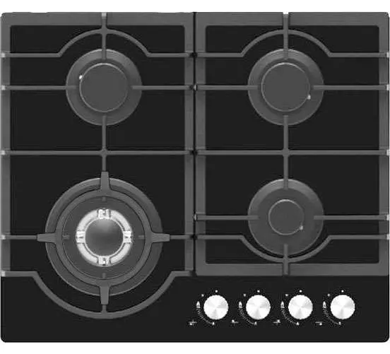 Casa 60cm Gas on Glass Cooktop GHB60CA