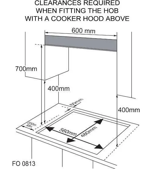 Casa 60cm Gas on Glass Cooktop GHB60CA