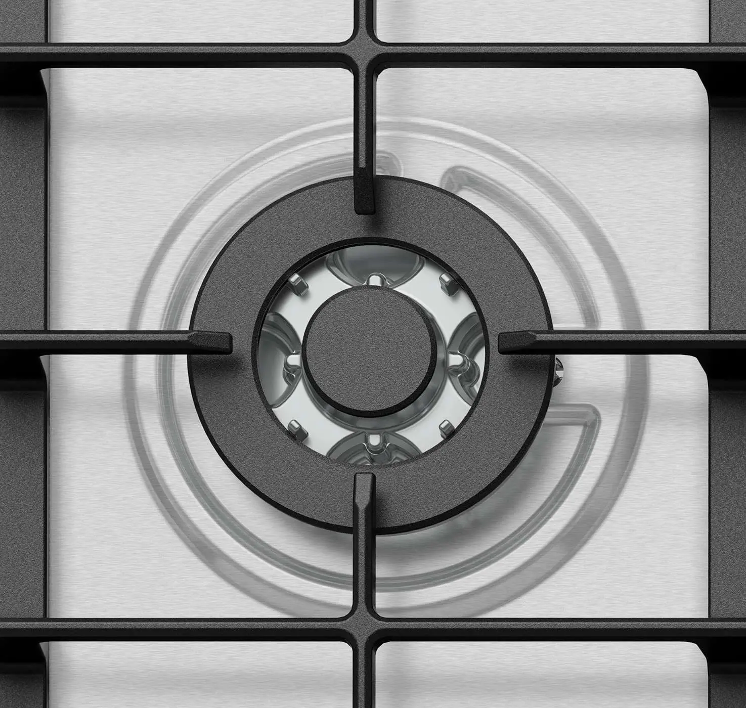 Westinghouse 90cm Stainless Steel Gas Cooktop WHG954SC