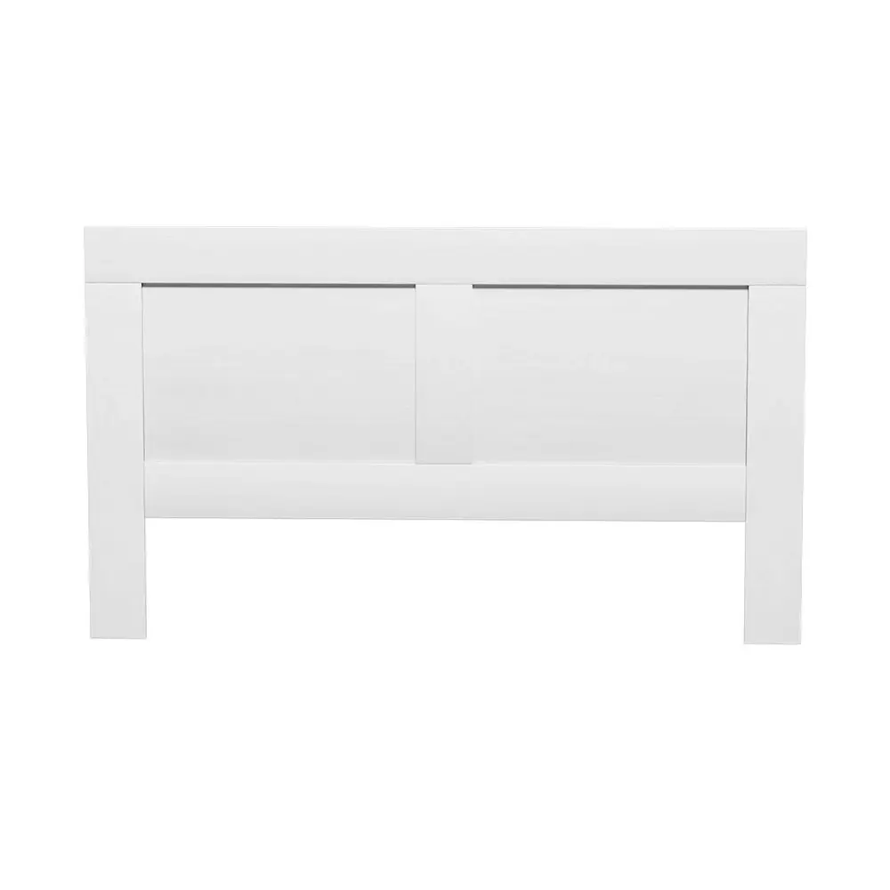 Artiss Bed Head King Size with Shelves - CABI White