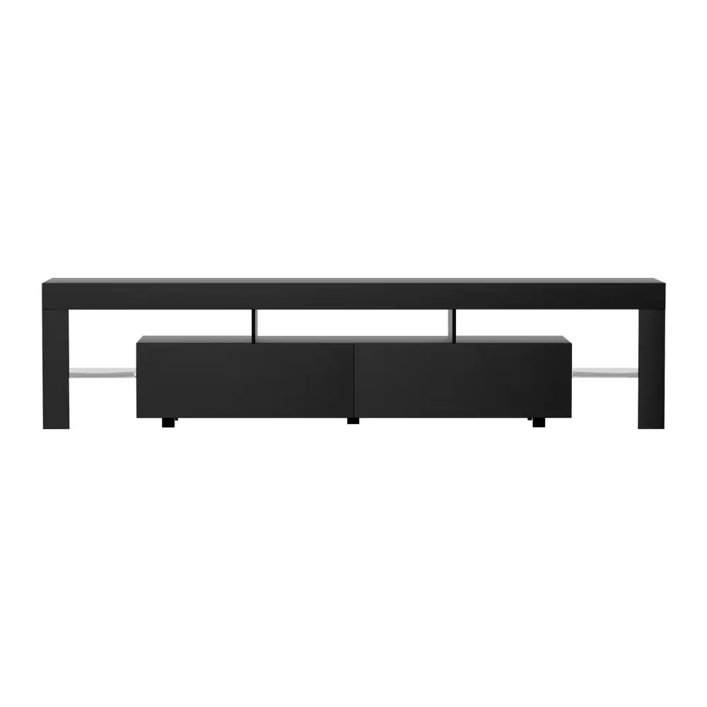 Artiss TV Cabinet Entertainment Unit Stand RGB LED 200cm Black