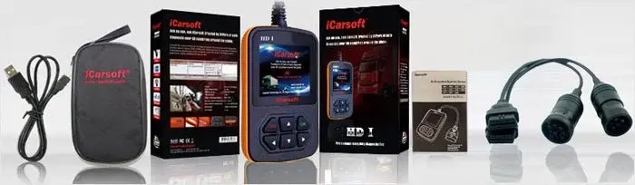 iCarsoft HD I Heavy Duty OBD2 Diagnostic Code Reset Scanner Tool.