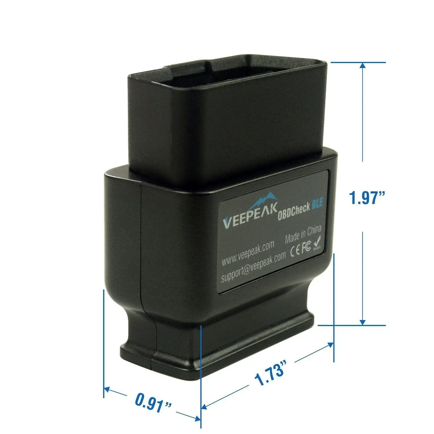 Veepeak OBDCheck BLE Bluetooth 4.0 OBD2 Scanner Auto Diagnostic Tool