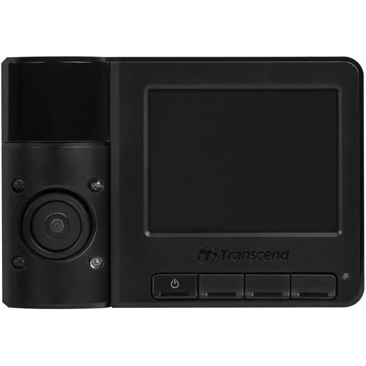 Transcend DrivePro 550 Dual Lens Dash Camera Dashcam TS-DP550B-64G , Black