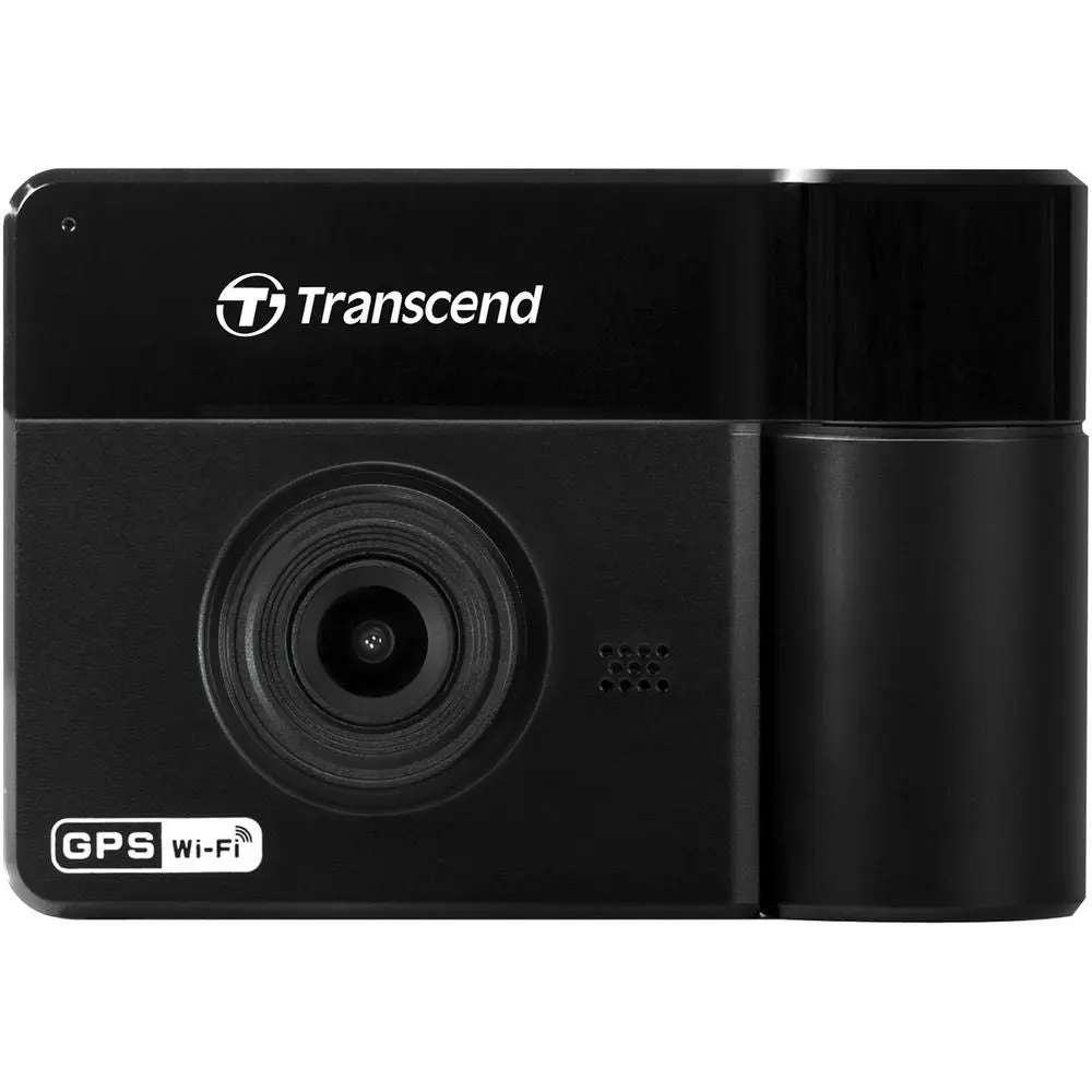 Transcend DrivePro 550 Dual Lens Dash Camera Dashcam TS-DP550B-64G , Black